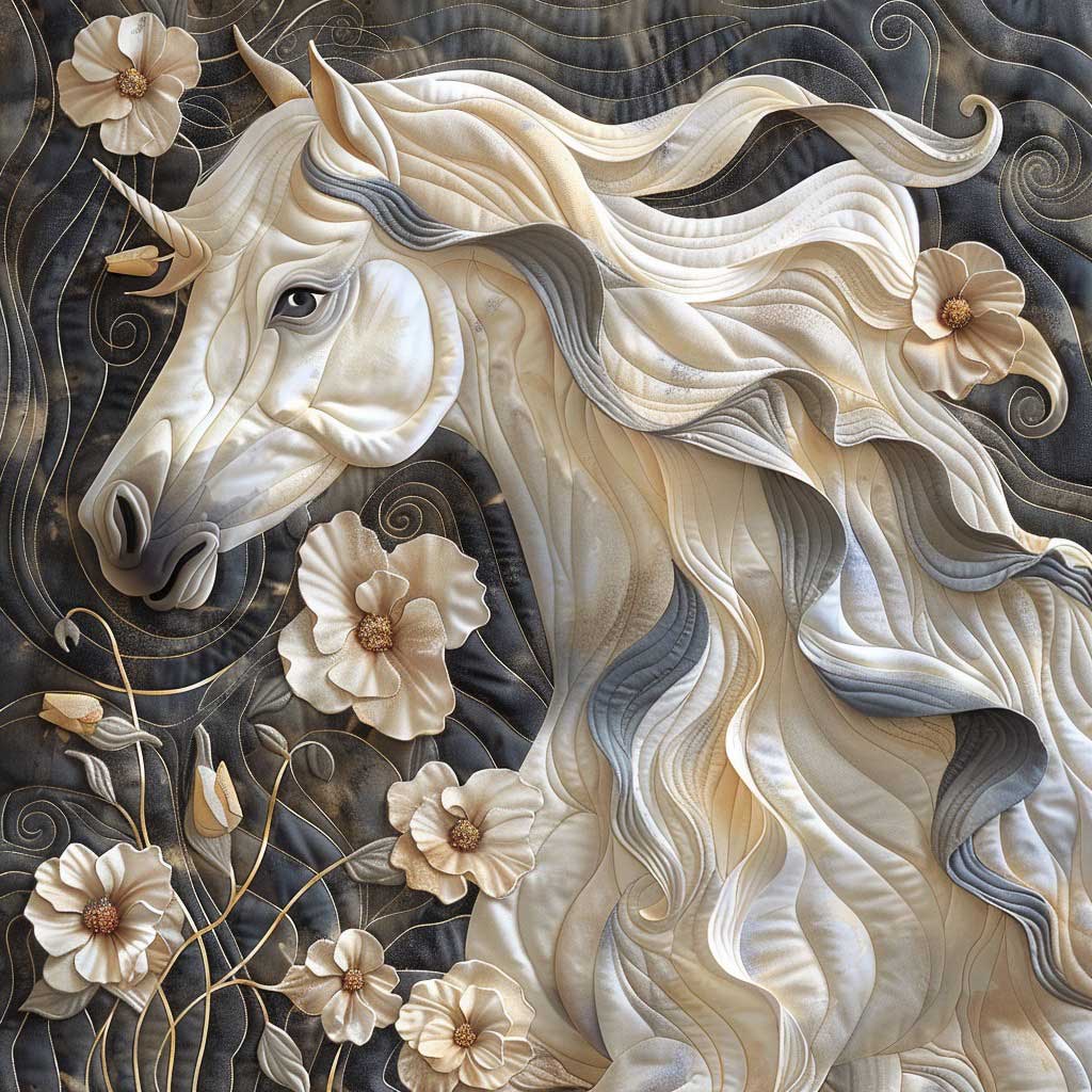 Adorable Curly Mane Quilt Blanket Christmas Gifts For Parents